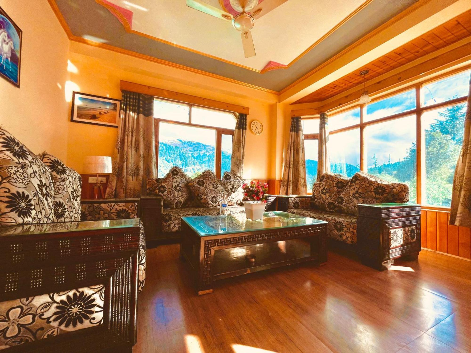 Woods Villa Cottages Manali - 1,2,3,4 Cottages & Villas Available In Manali With Scenic Mountain View Buitenkant foto