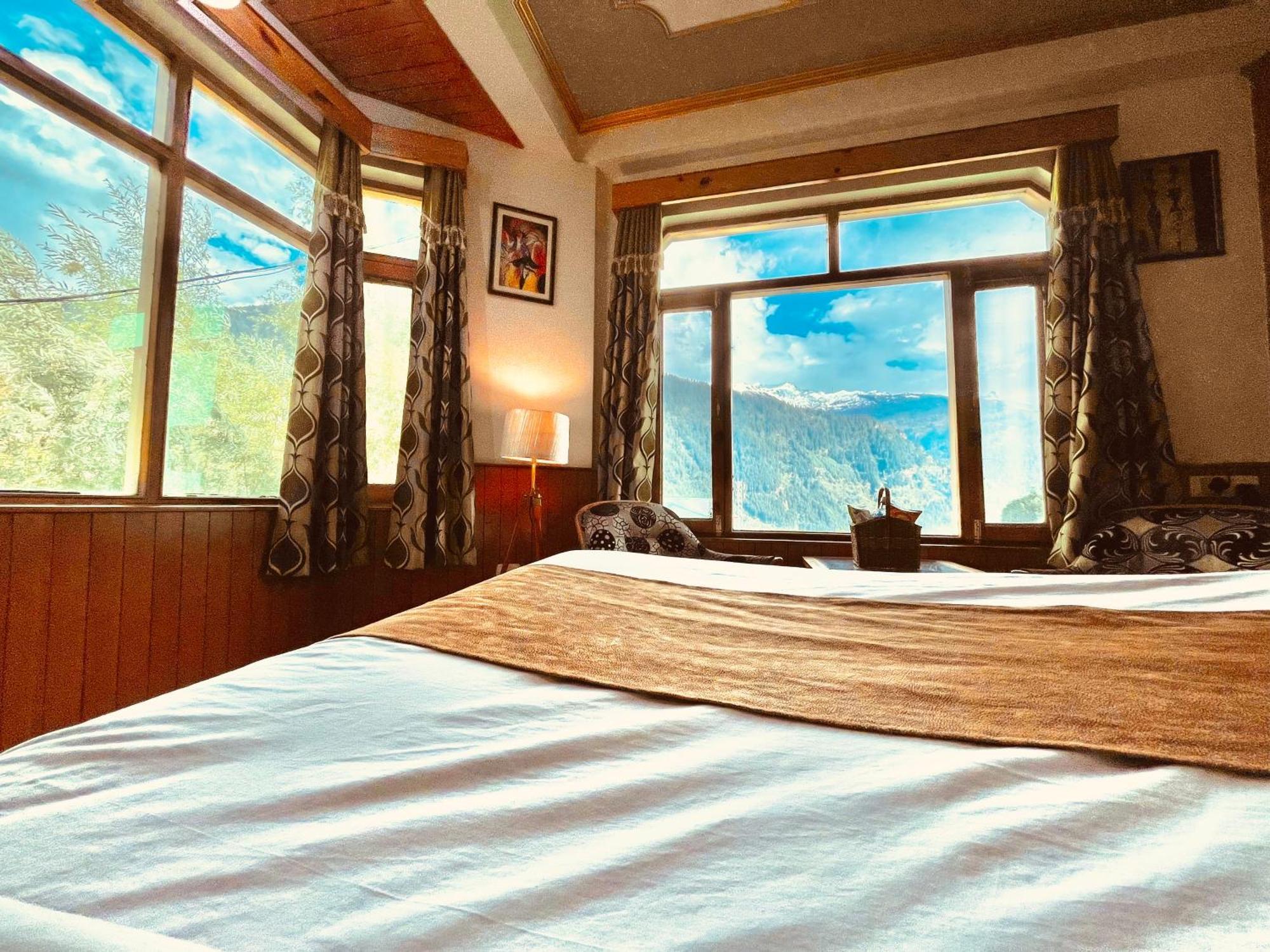 Woods Villa Cottages Manali - 1,2,3,4 Cottages & Villas Available In Manali With Scenic Mountain View Buitenkant foto